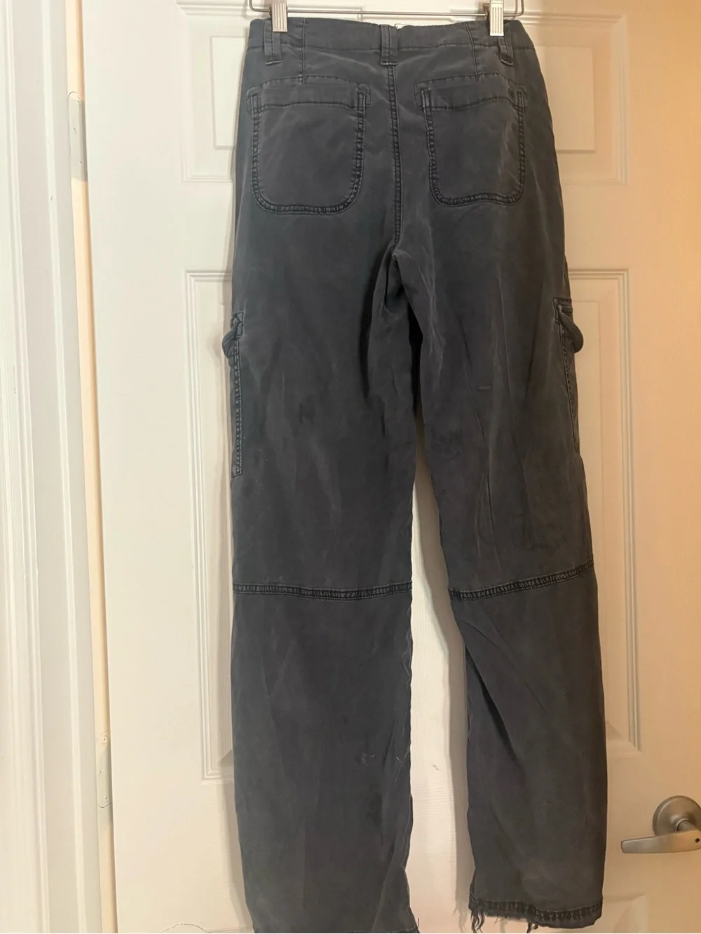 American Eagle Outfitters grey Washed Cargo Pants